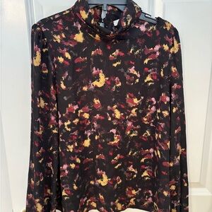Allison Joy Long Sleeve Floral Blouse